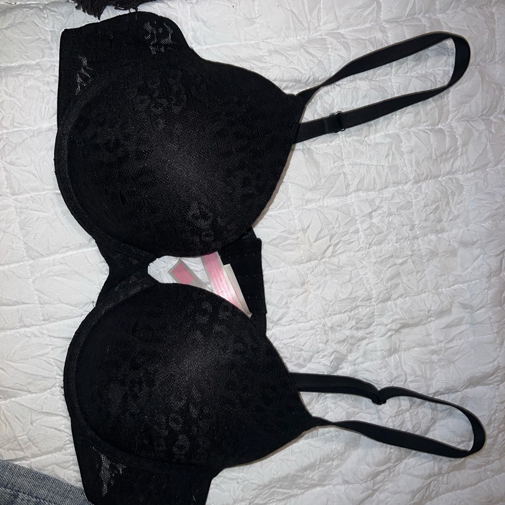 PINK wear everywhere push-up bras.